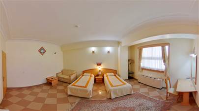 اتاق دو تخته تویین هتل ارم شیراز